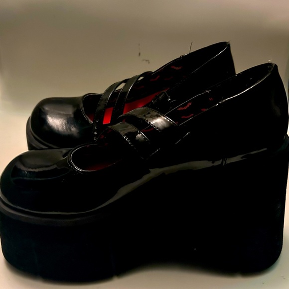 Demonia Kera-08 (Mary Jane platform) ❤️ (sold) - Picture 3 of 7